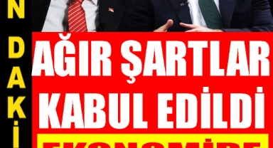 Erdoğan, Şimşek'in şartlarını kabul etti