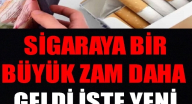 Sigaraya bir zam daha! Yarından itibaren fiyatlar değişecek