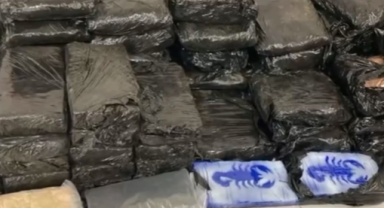 109 kilogram kokain yakalandı