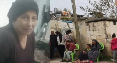 7 aylık hamile eşini satırla öldürdü