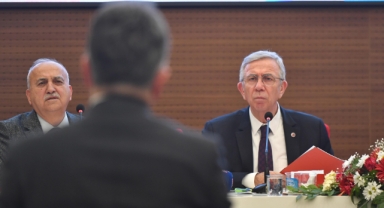 ANKARA BÜYÜKŞEHİR BELEDİYE BAŞKANI MANSUR YAVAŞ OSTİM’DE SANAYİCİLERLE BULUŞTU