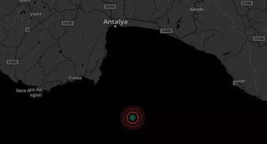 Antalya'da 4.1 büyüklüğünde deprem