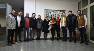 AYDINLI ESNAFLARDAN BAŞKAN ÇERÇİOĞLU’NA ZİYARET