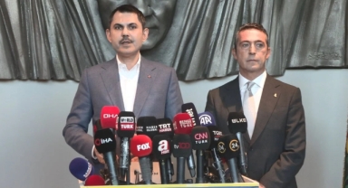 Başkan Adayı Kurum'dan Ali Koç'a ziyaret