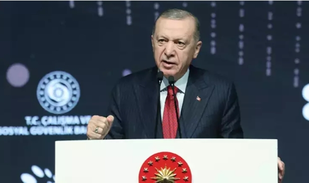 Cumhurbaşkanı Erdoğan'dan asgari ücret açıklaması