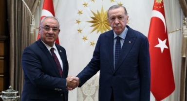 Erdoğan, Aksakal ve Destici görüştü