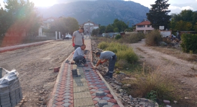 Kemer Arslanbucak Mahallesi’nde altyapı çalışmaları