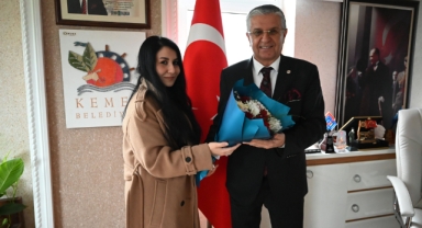 Kemer Belediyespor’dan Başkan Topaloğlu’na ziyaret 