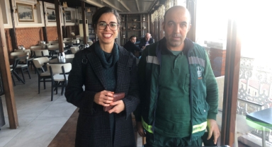 KONAK BELEDİYESİ ÇALIŞANINDAN ÖRNEK DAVRANIŞ 