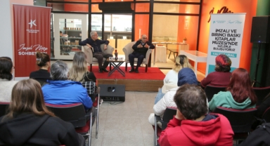 KÜÇÜKÇEKMECE’DE İMZALI MÜZE SOHBETLERİNE YALVAÇ URAL KONUK OLDU