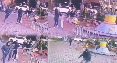 Lunapark'ta çocukların üzerine kurşun yağdırdılar