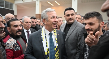 MANSUR YAVAŞ KAMYONCU VE NAKLİYECİ ESNAFLARLA BULUŞTU