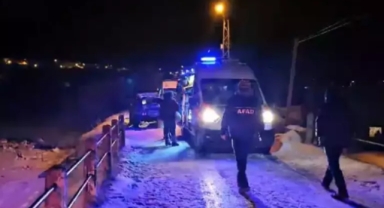 Minibüs şarampole devrildi