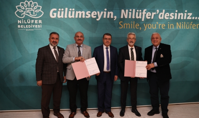 Nilüfer'de İmzalar pazar yerlerinin kullanımı için atıldı