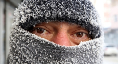 Termometreler gece eksi 31'i gösterdi