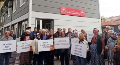 Akbelen’de köylüler mahkemenin kararına tepki gösterdi