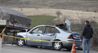 Ankara'da korkunç kaza