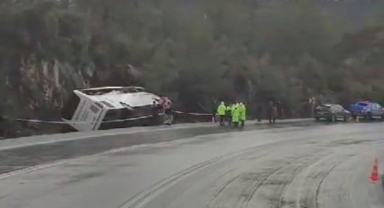 Antalya'da feci kaza