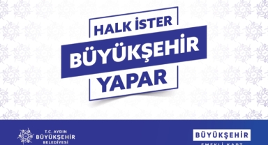 AYDIN BÜYÜKŞEHİR BELEDİYE BAŞKANI ÖZLEM ÇERÇİOĞLU’NDAN EMEKLİYE BÜYÜK DESTEK