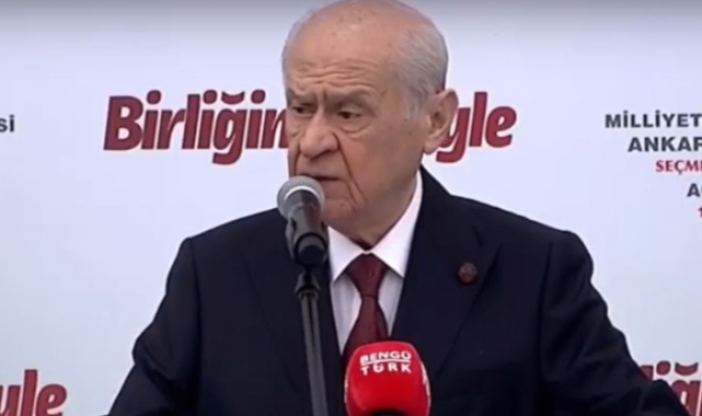 Bahçeli'den Kılıçdaroğlu açıklaması