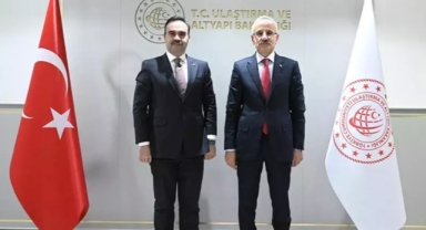 Bakan Uraloğlu ile Bakan Kacır görüştü
