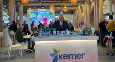 Başkan Topaloğlu EMITT Fuarı’nda Kemer’i tanıtıyor