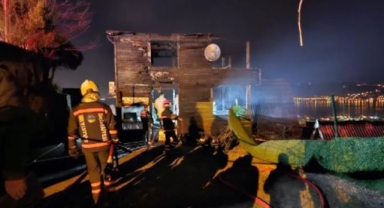 Bungalov işletmecisi bungalovda çıkan yangında yaşamını yitirdi