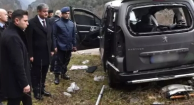Cenaze yolunda feci kaza