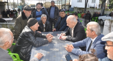 Çine Belediye Başkanı Mehmet Kıvrak Halkın İçinde 