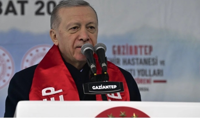Erdoğan Gaziantep'te depremzedelere seslendi