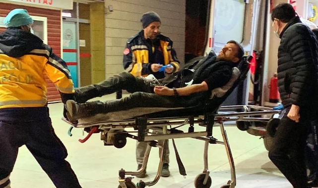 Feci olay 4 parmağı koptu