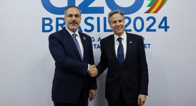 Fidan ABD Dışişleri Bakanı ile görüştü