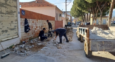 GERMENCİK BELEDİYESİ'NDEN YOL HAMLESİ