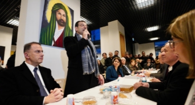 İmamoğlu, Alevi vatandaşlarla bir araya geldi