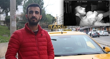 İzmir'de taksiciye saldıran şahıs serbest bırakıldı