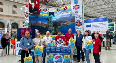 Kemer Belediyesi Moskova Dalış Fuarında 