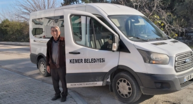 Kemer Belediyesi’nden hastalara ücretsiz servis