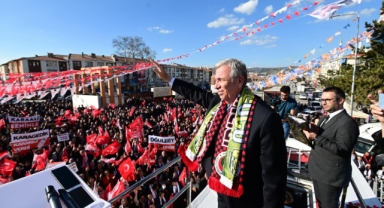 MANSUR YAVAŞ’TAN GÖLBAŞI’NDA MİTİNG GİBİ AÇILIŞ