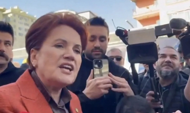 Meral Akşener, CHP'li seçmenle tartıştı
