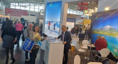 Münih’te Kemer standına büyük ilgi