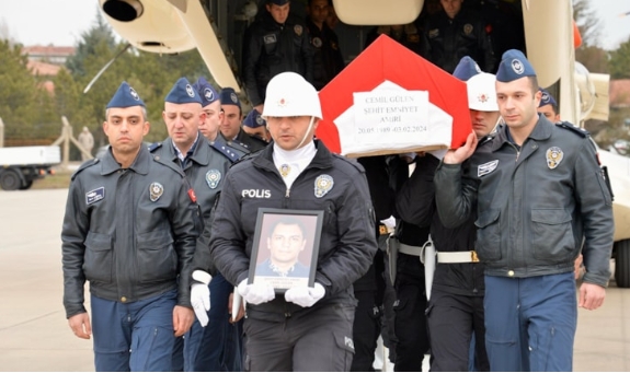 Şehit 2 pilotun cenazesi Ankara'da