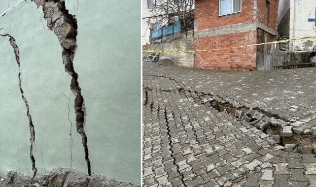 Tokat'ta heyelan paniği
