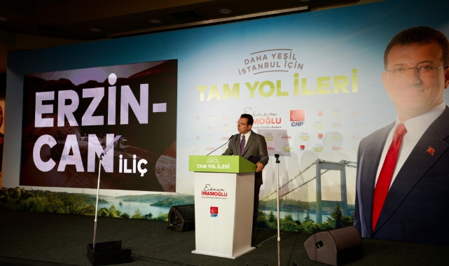 ‘YEŞİL İSTANBUL PROJE TANITIM TOPLANTISI’NDA KONUŞTU