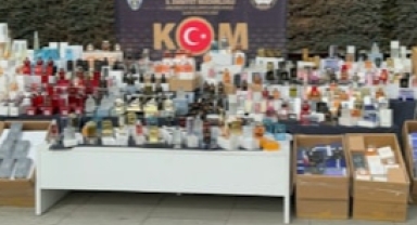200 milyon liralık sahte parfüm yakalandı