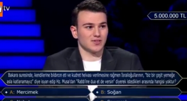 5 milyon TL'yi kazandı