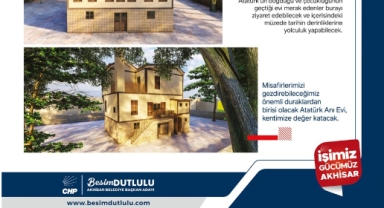 AKHİSAR’A ATATÜRK ANI EVİ AÇILACAK