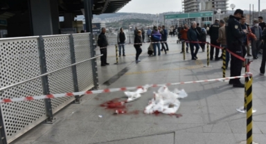 Aktarma merkezi önünde silahlı saldırı