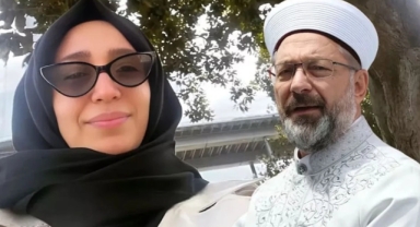 Ali Erbaş'ın kızı arabasının anahtarına şiir yazdı