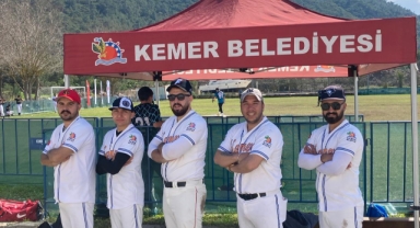 Beyzbol Büyükler Türkiye Şampiyonası Kemer’de 