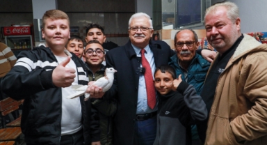 Burhaniye Belediye Başkanı  Deveciler, Kocacami ve Mahkeme Mahalleleri’ndeki Hemşehrileriyle Buluştu